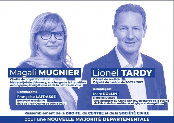 bulletin,bulletin de vote,tardy,mugnier,annecy 4,canton annecy 4